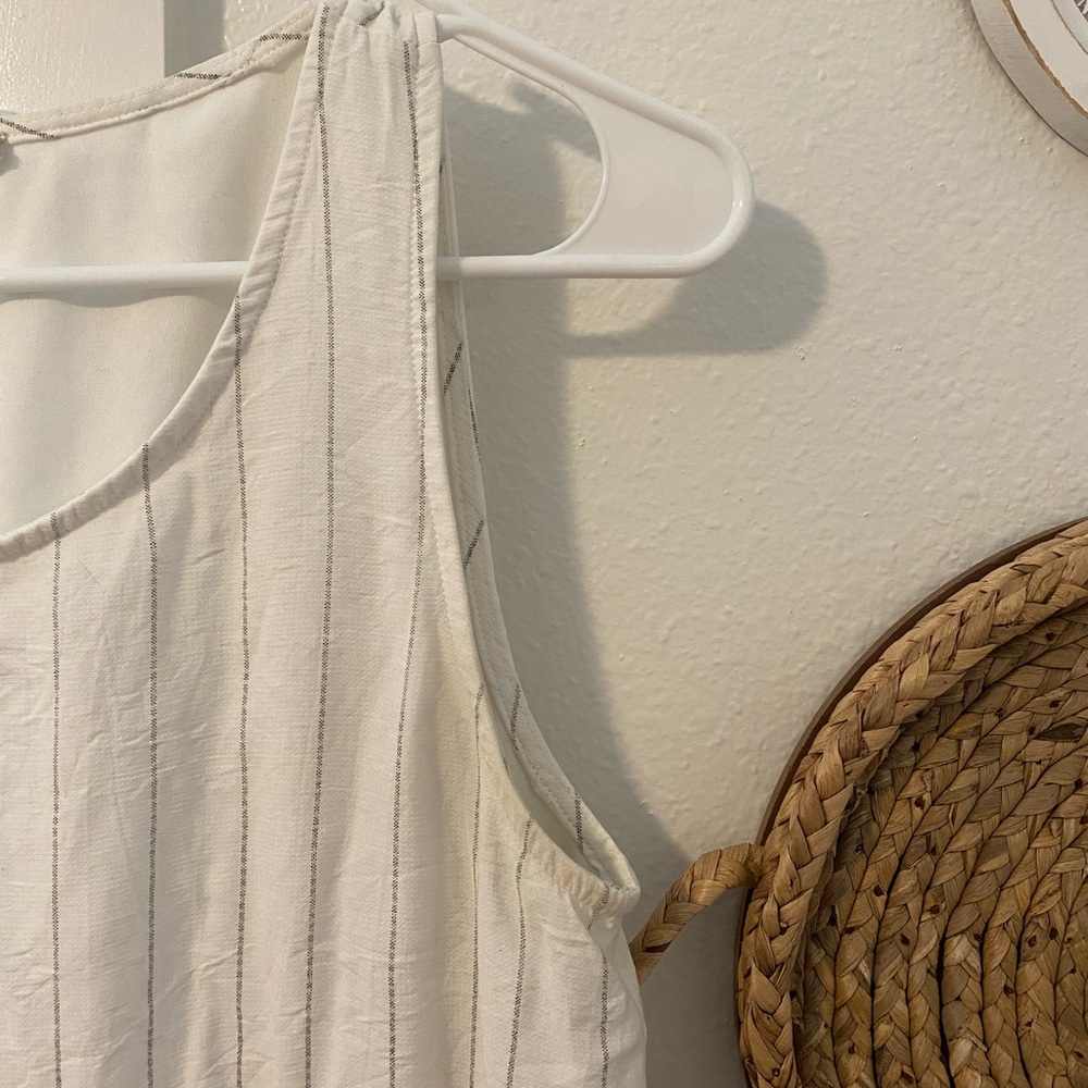 Alter’d State White Striped Dress